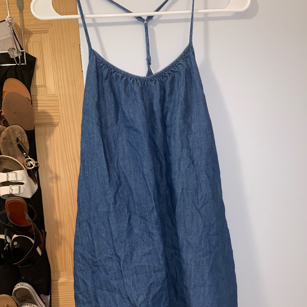 Denim sun dress